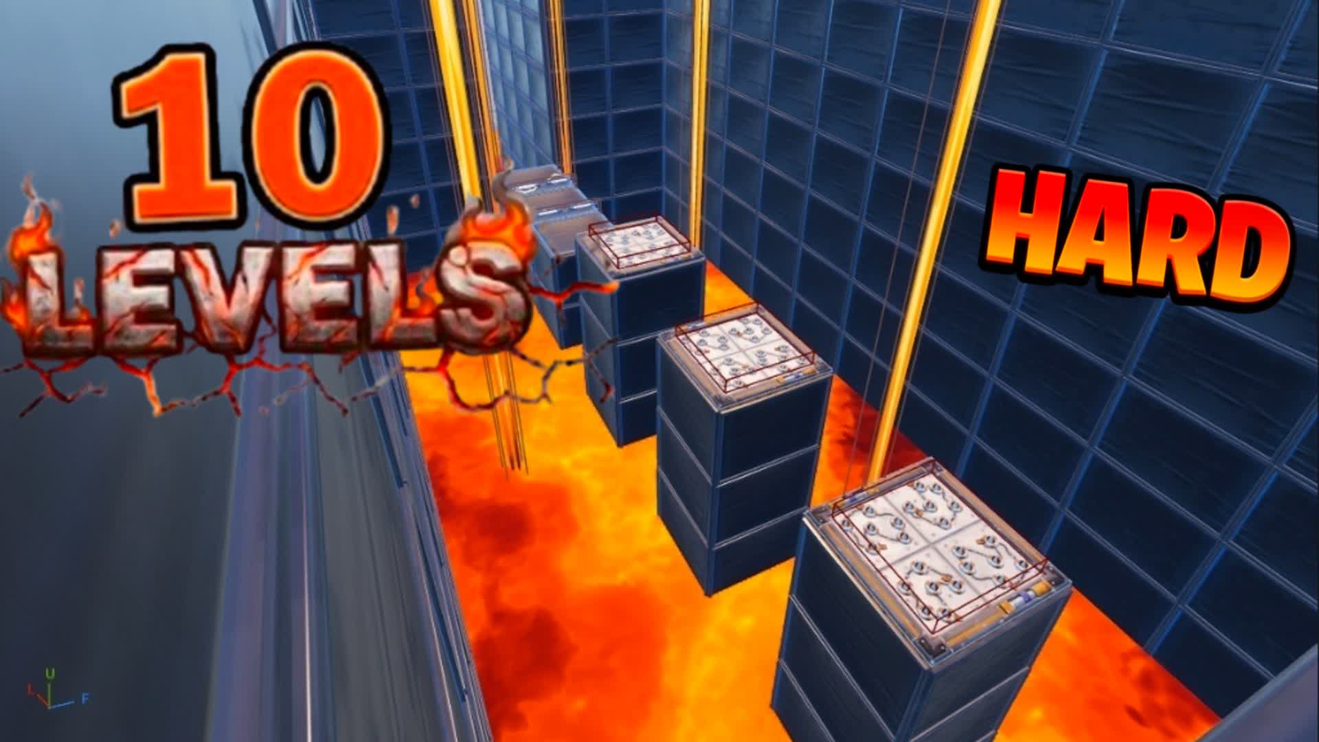 😈 EVIL 10 Level Ultra Hard Parkour 9856