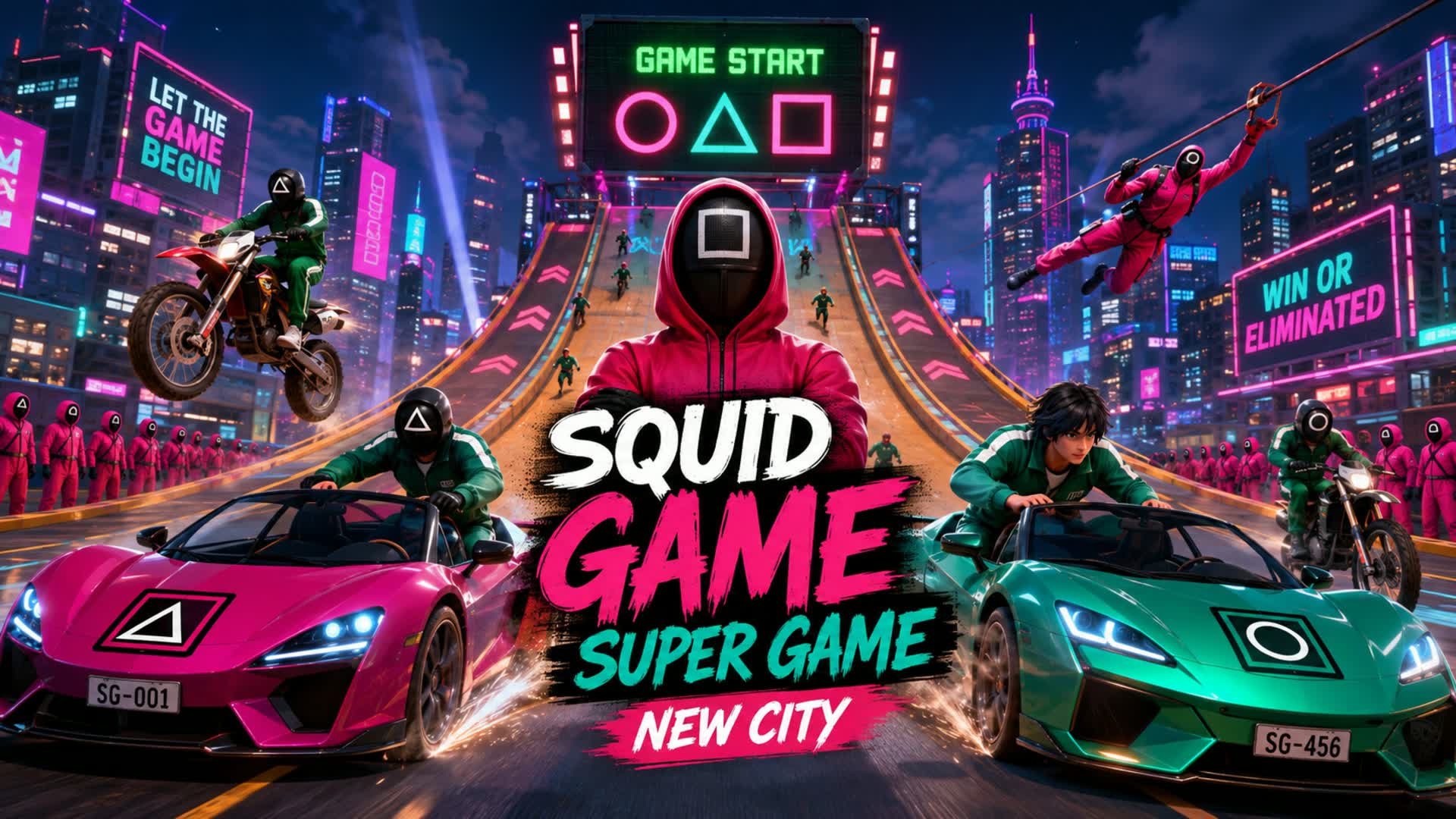 SUPER GAME - NEW CITY WEAPONS&VEHICLES
