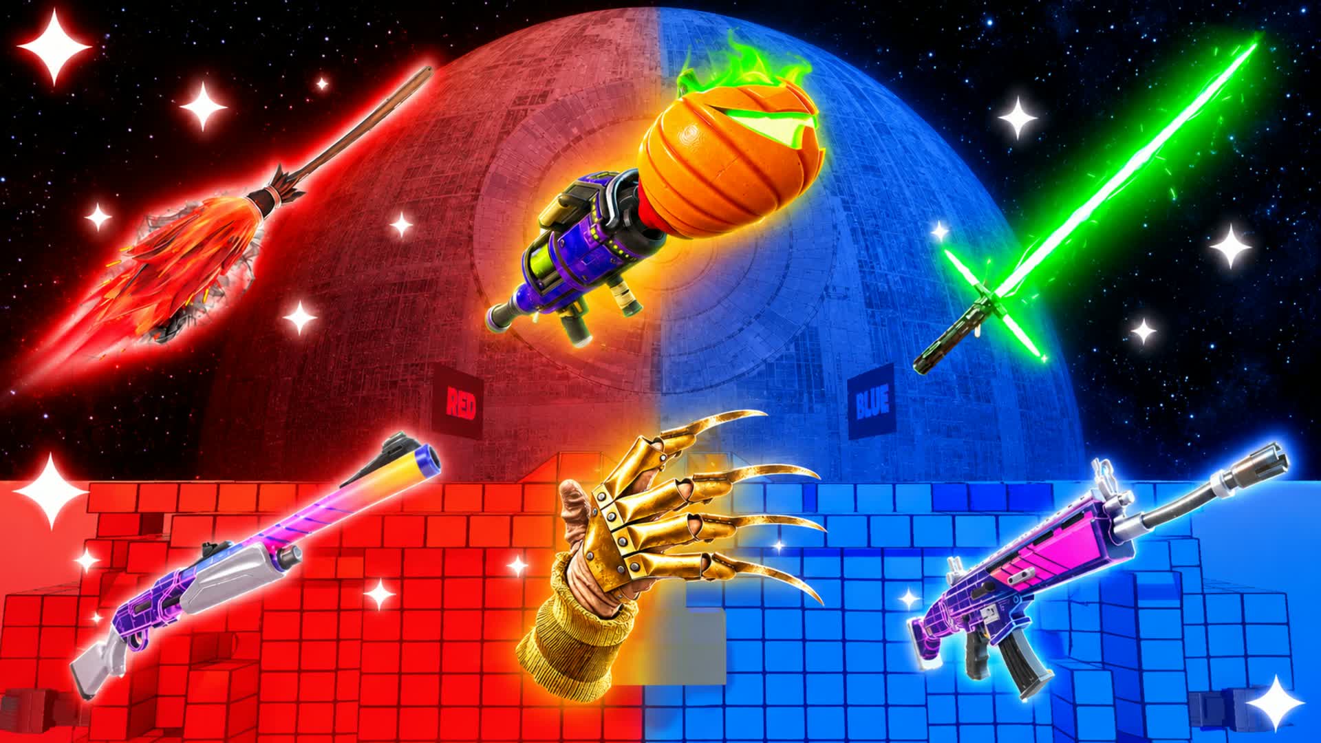 RED VS BLUE STAR WARS SKINS