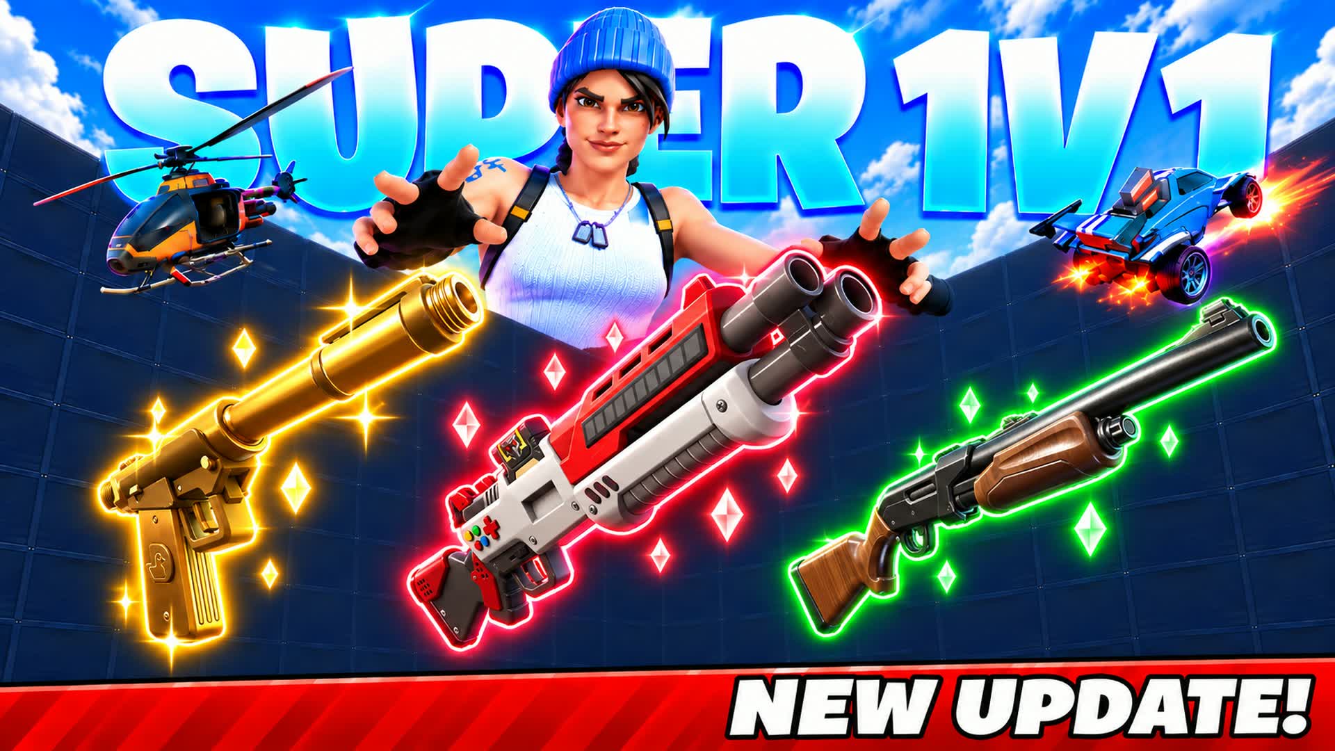 SUPER 1V1 - JELTY - FREE FOR ALL