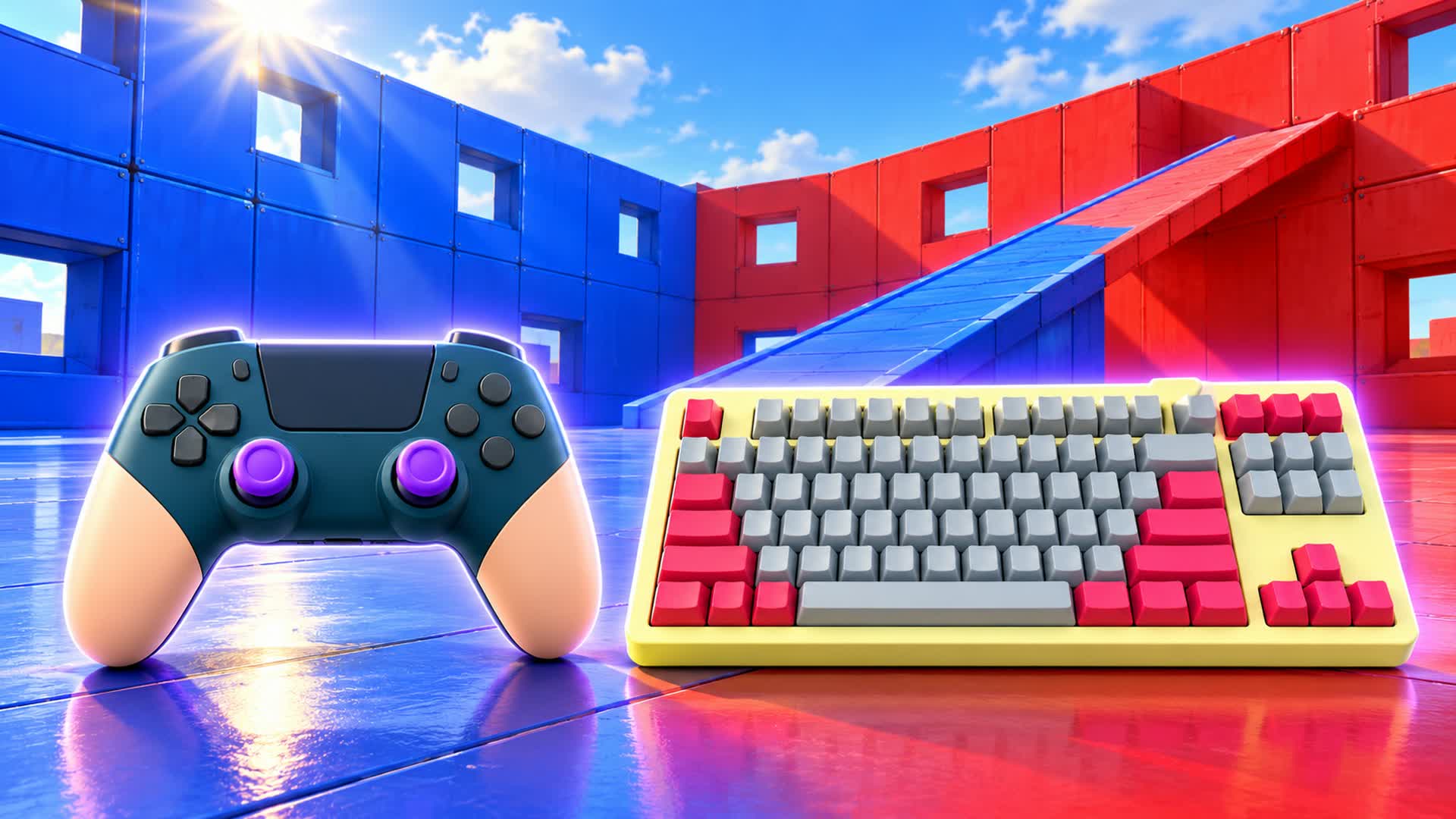 🎆 Arena: REDvsBLUE: Deluxe