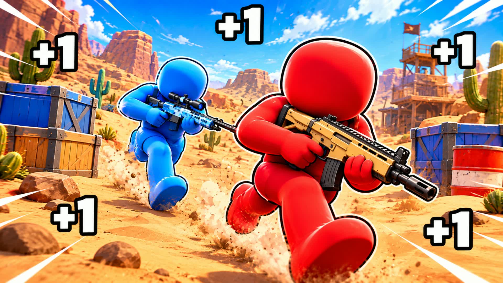 DESERT GUN GAME 🔫