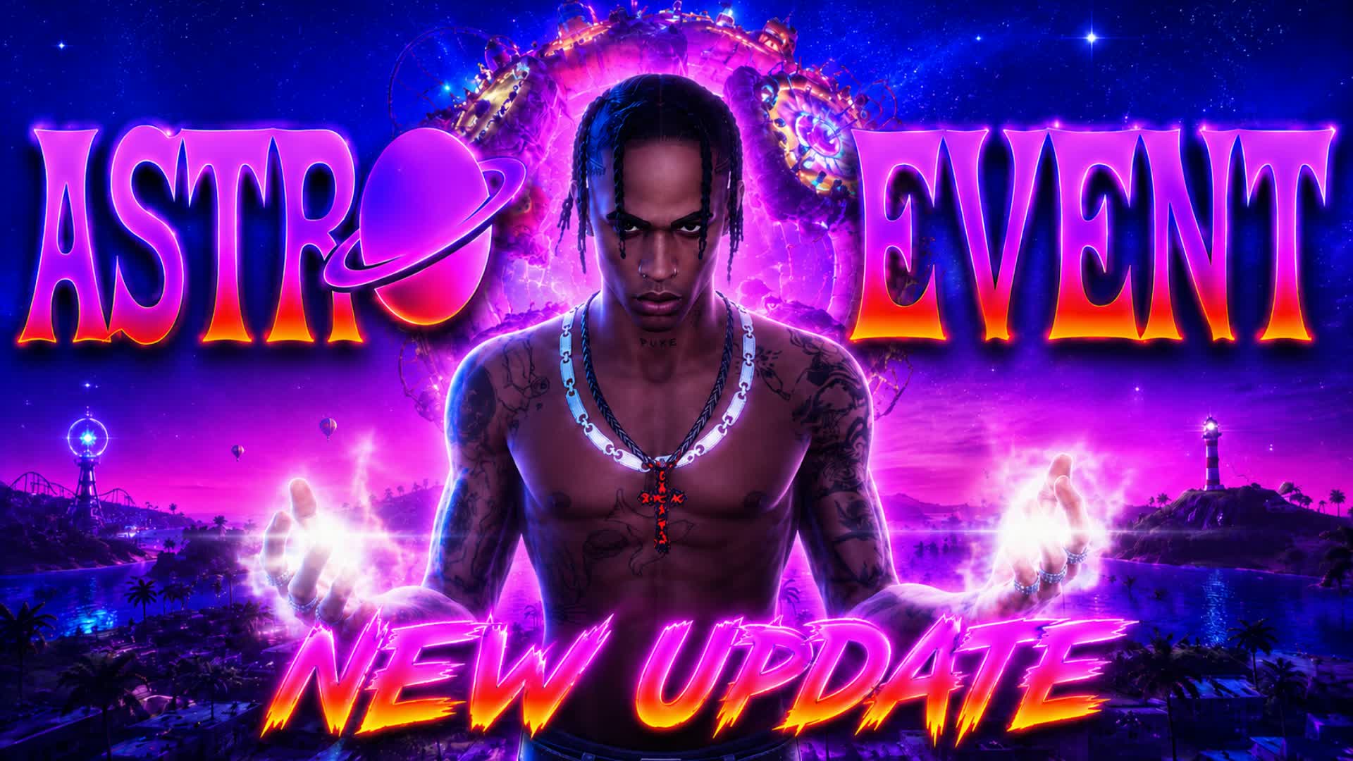 TRAVIS SCOTT ASTRO EVENT LIVE CONCERT 🌌