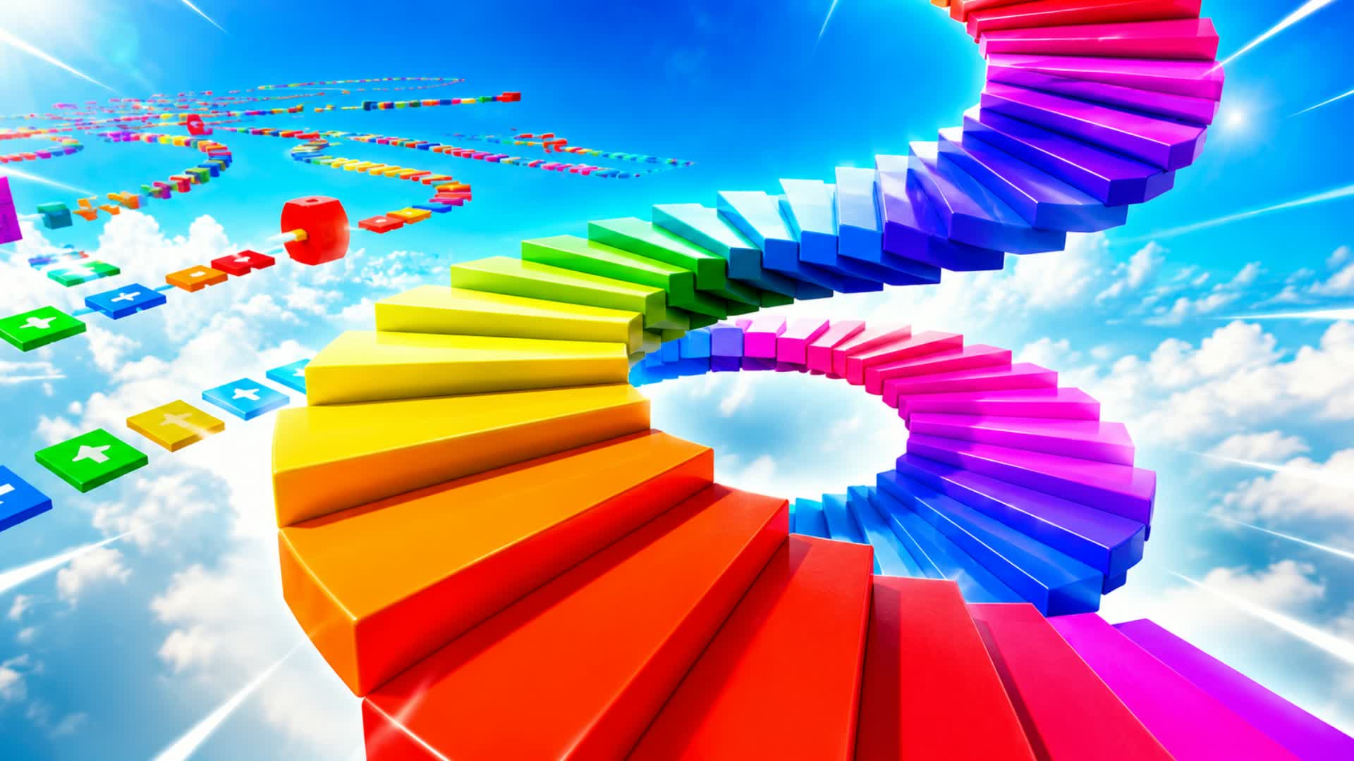 FALL GUYS MEGA OBBY PARKOUR 🌈