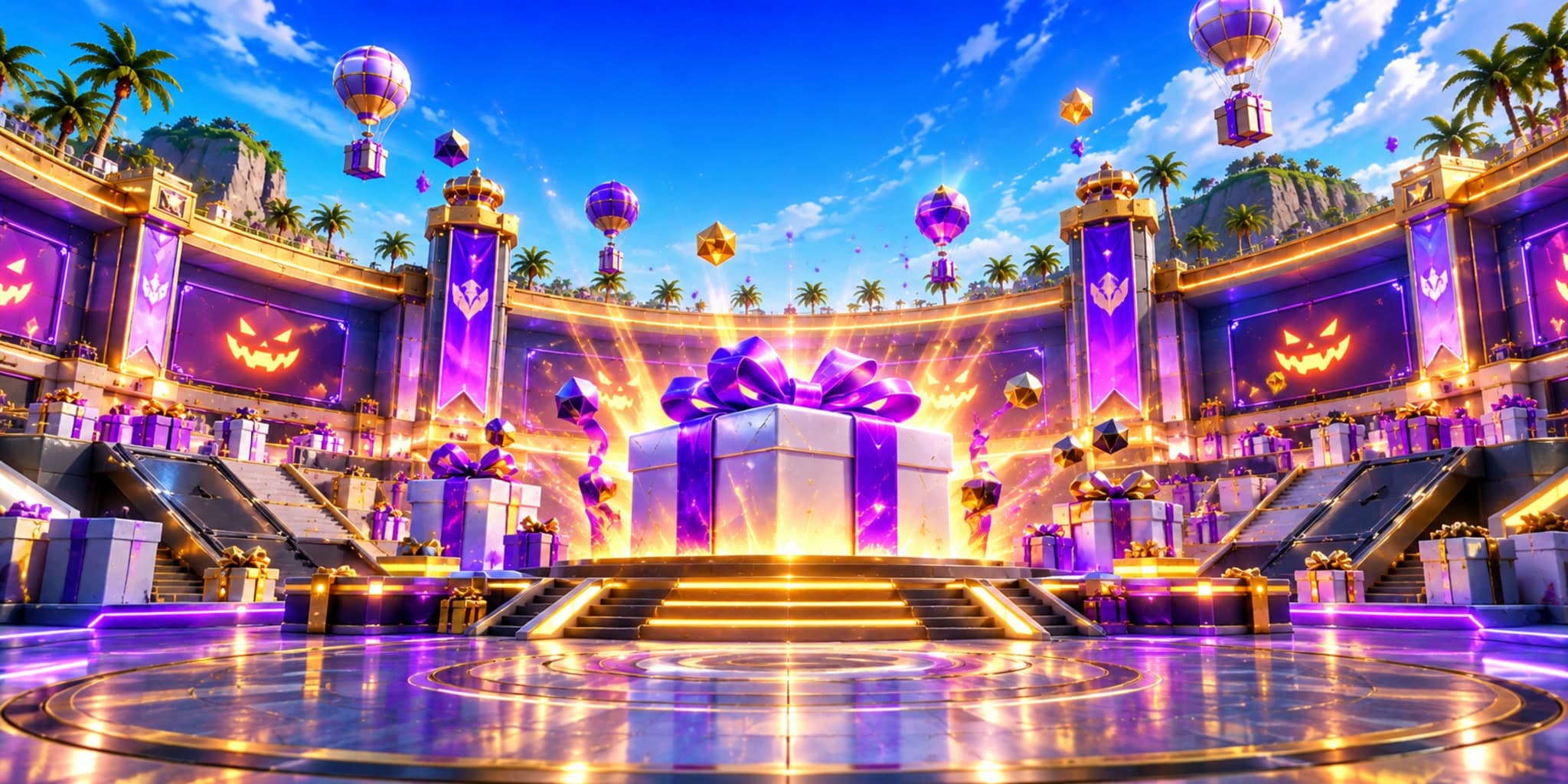 🎁 GIFT SECRETS FFA – ALL GUNS & 1V1 🎯