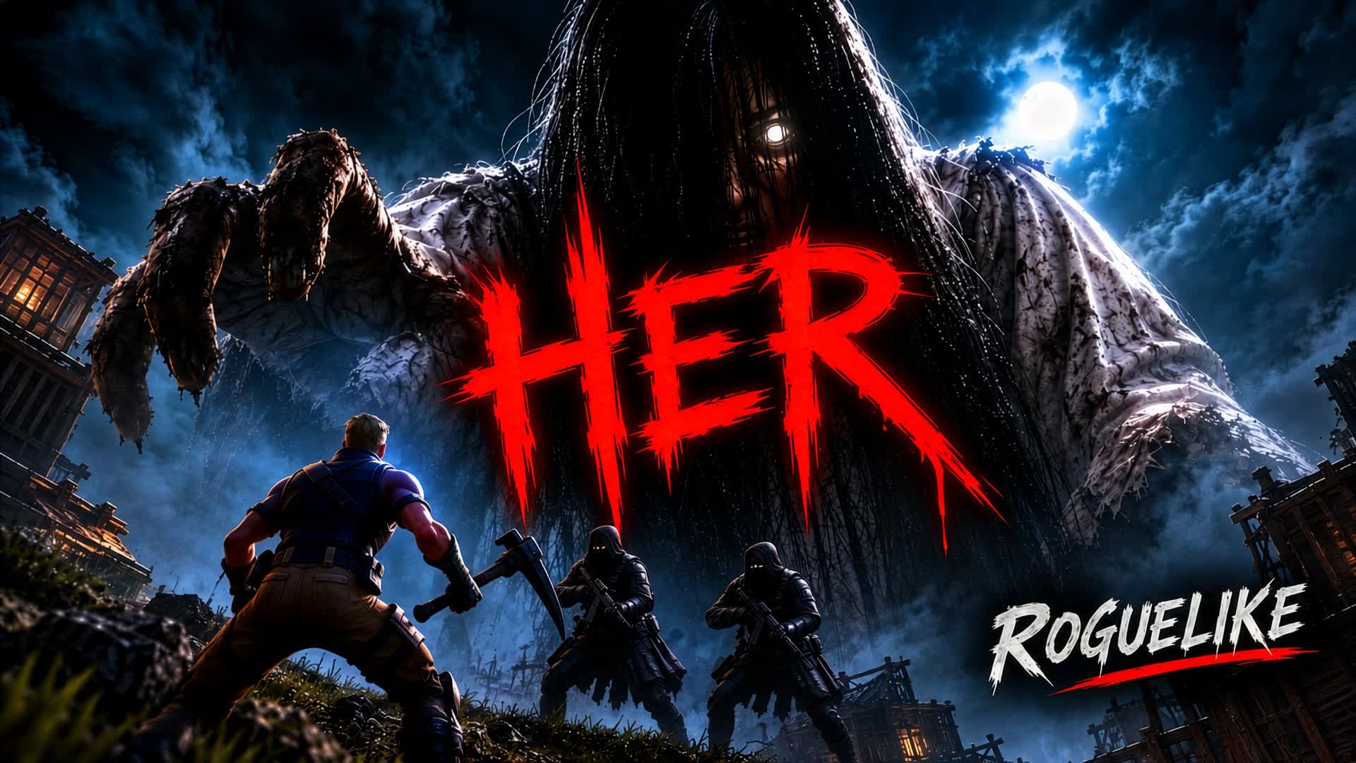 (ROGUELIKE) HORROR ESCAPE: HER