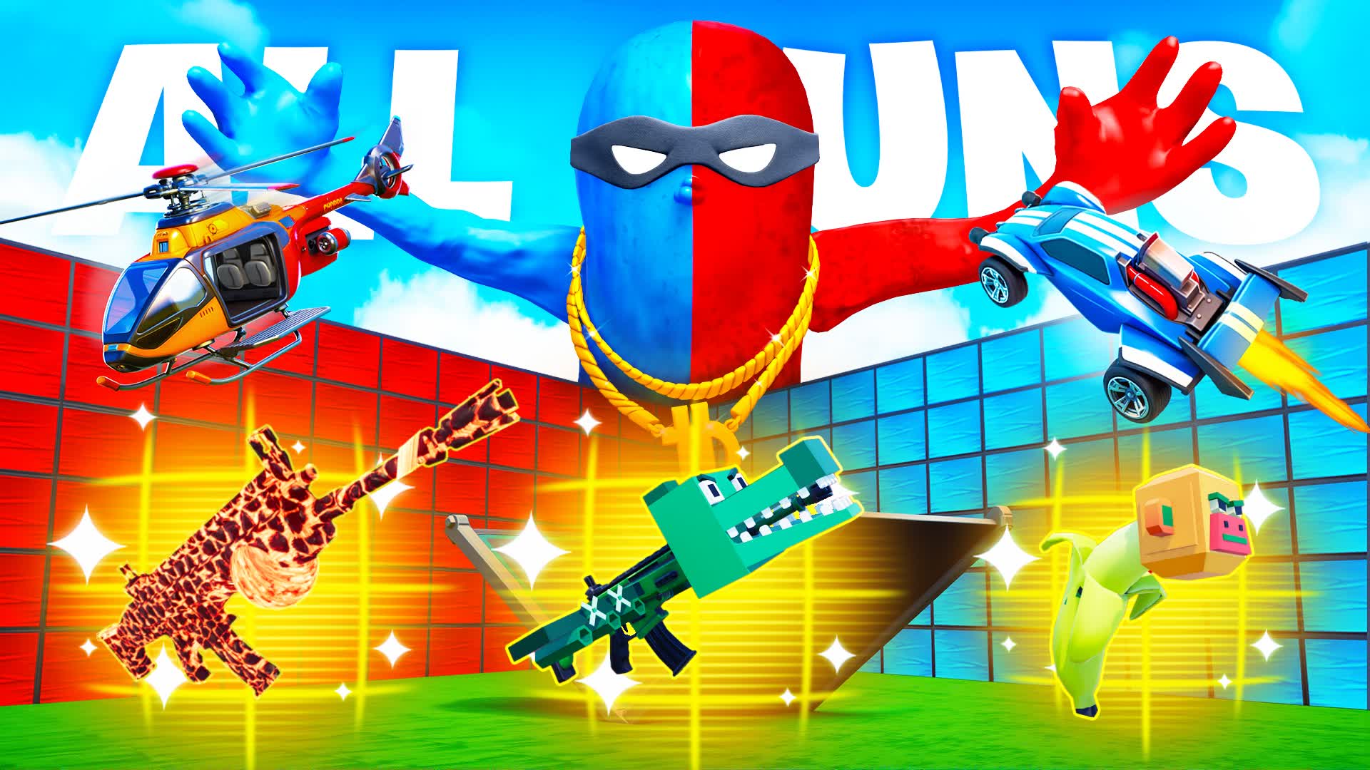 SUPER 1V1 - ALL WEAPONS & VEHICLES FFA