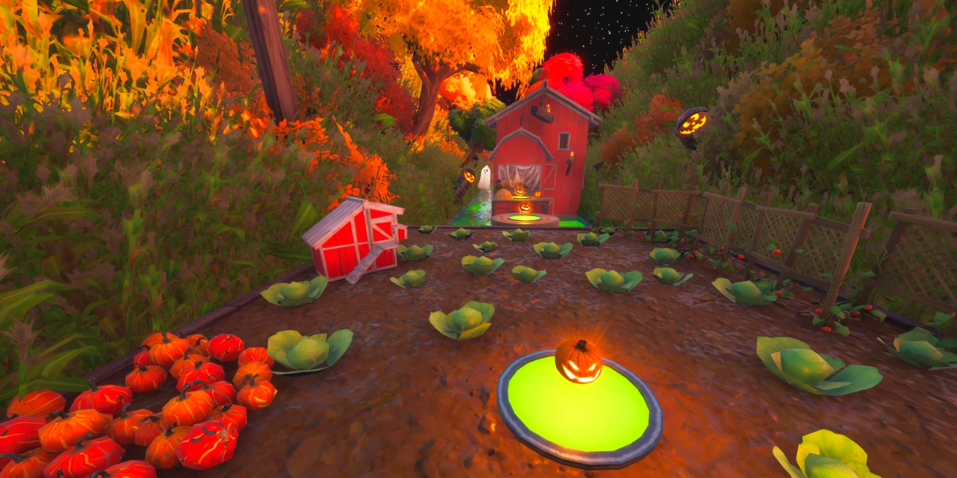 222 Level Freaky Farm Deathrun👻
