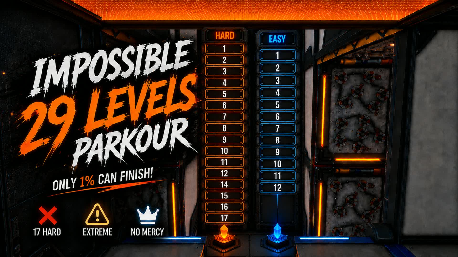 Elite 29 Level Parkour [4934] 4333 v1.08