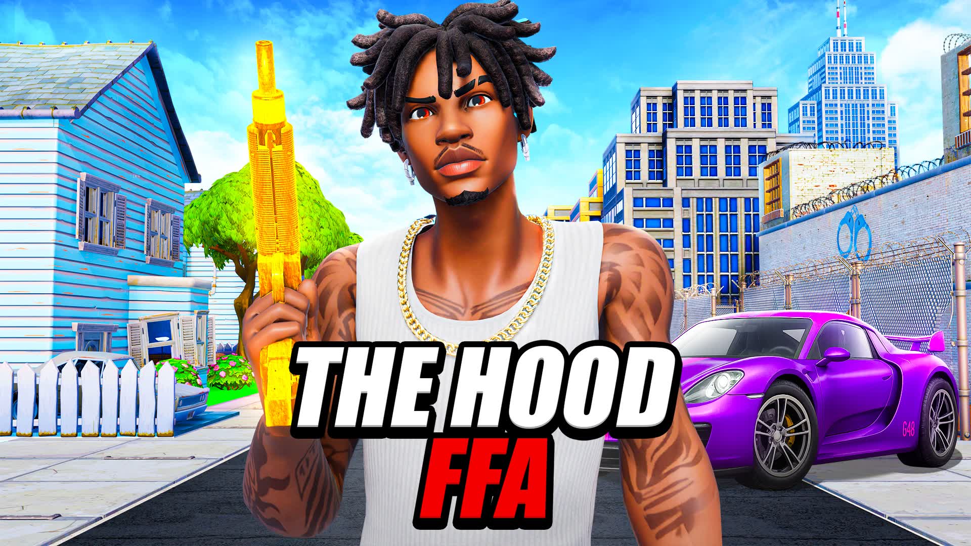 The Hood FFA قتال الحي