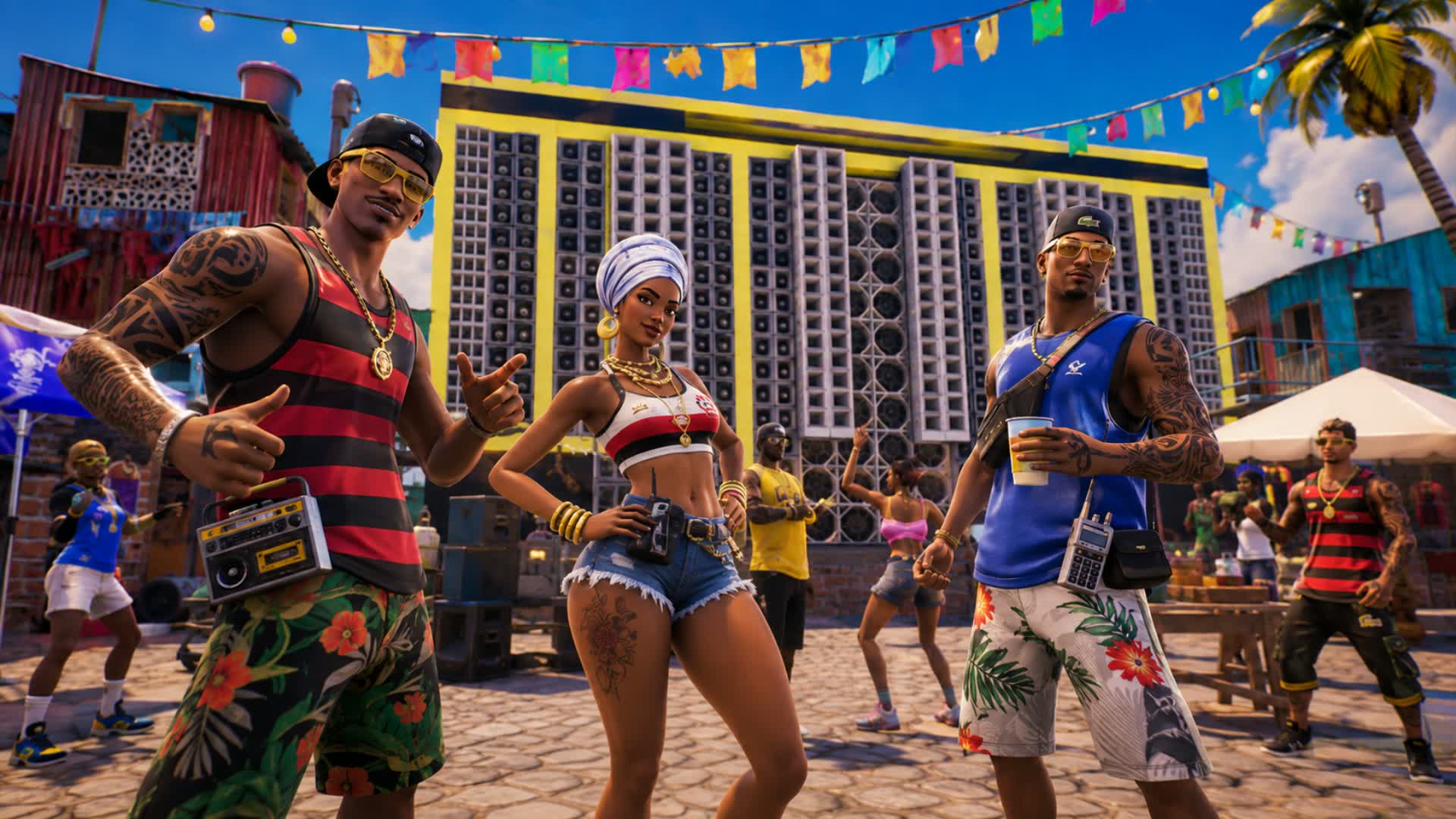 FESTA NA QUADRA COM MEGA PAREDAO