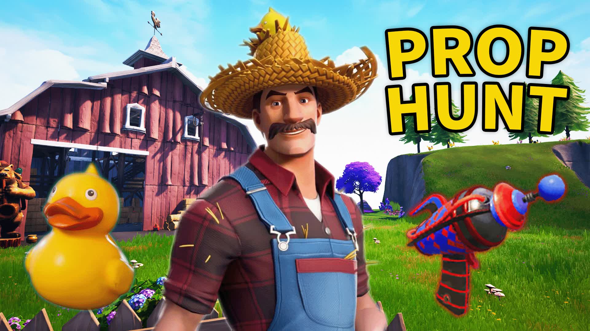 🌽FARM PROP HUNT⭐ Hide & Seek