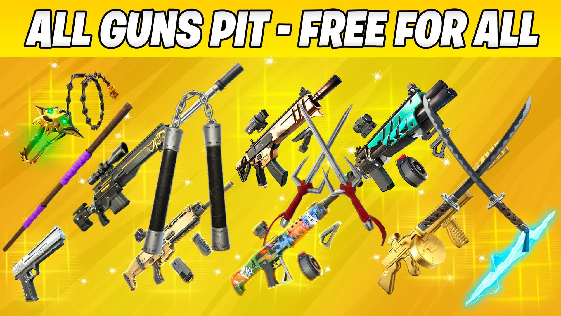 TMNT ⭐WEAPONS - FREE FOR ALL