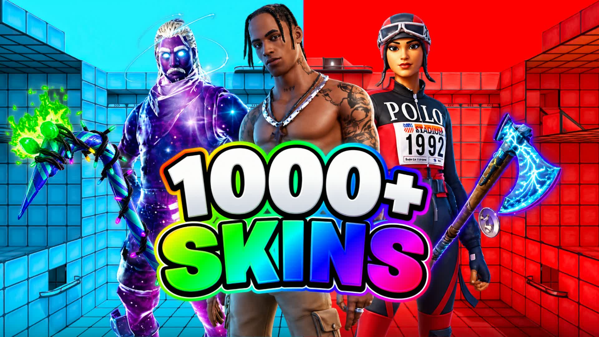 RED VS BLUE ALL SKINS STAR WARS