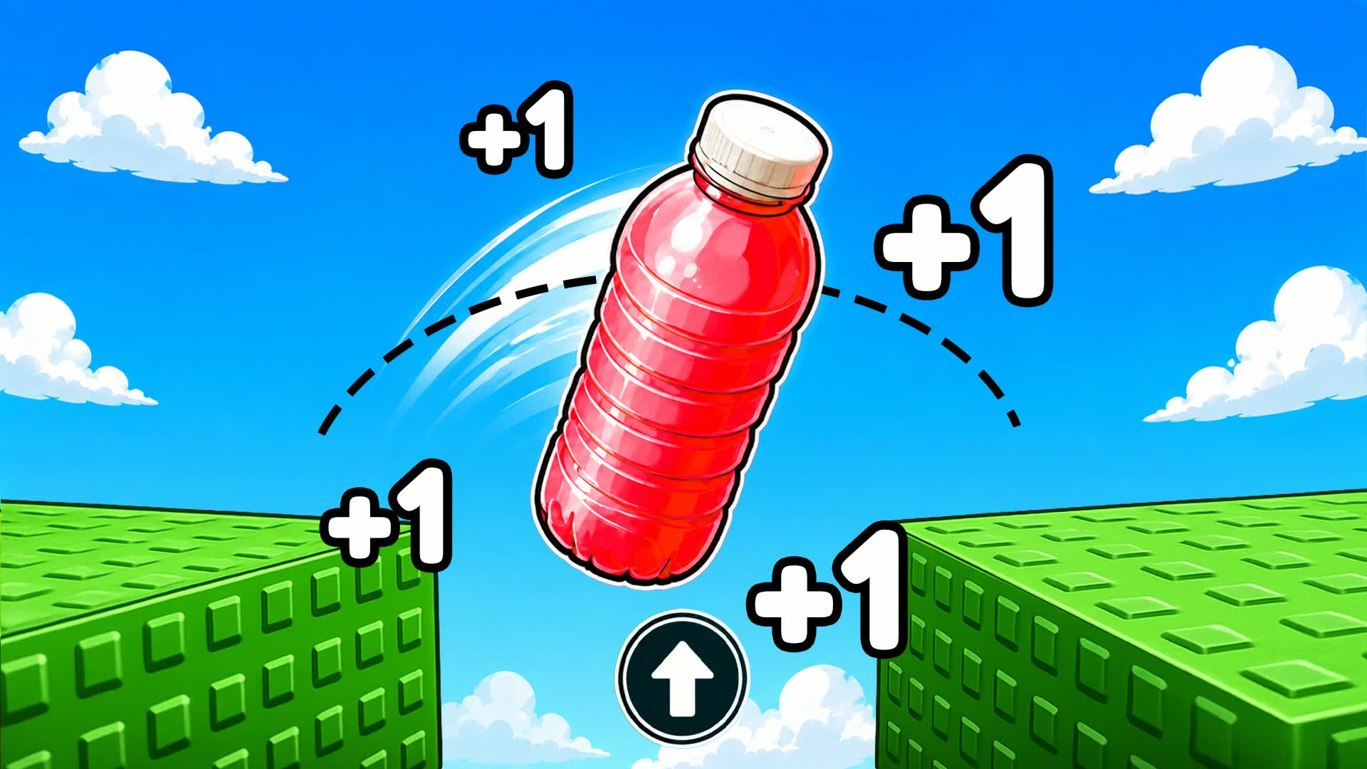 +1 BOTTLE FLIP ESCAPE 🚀