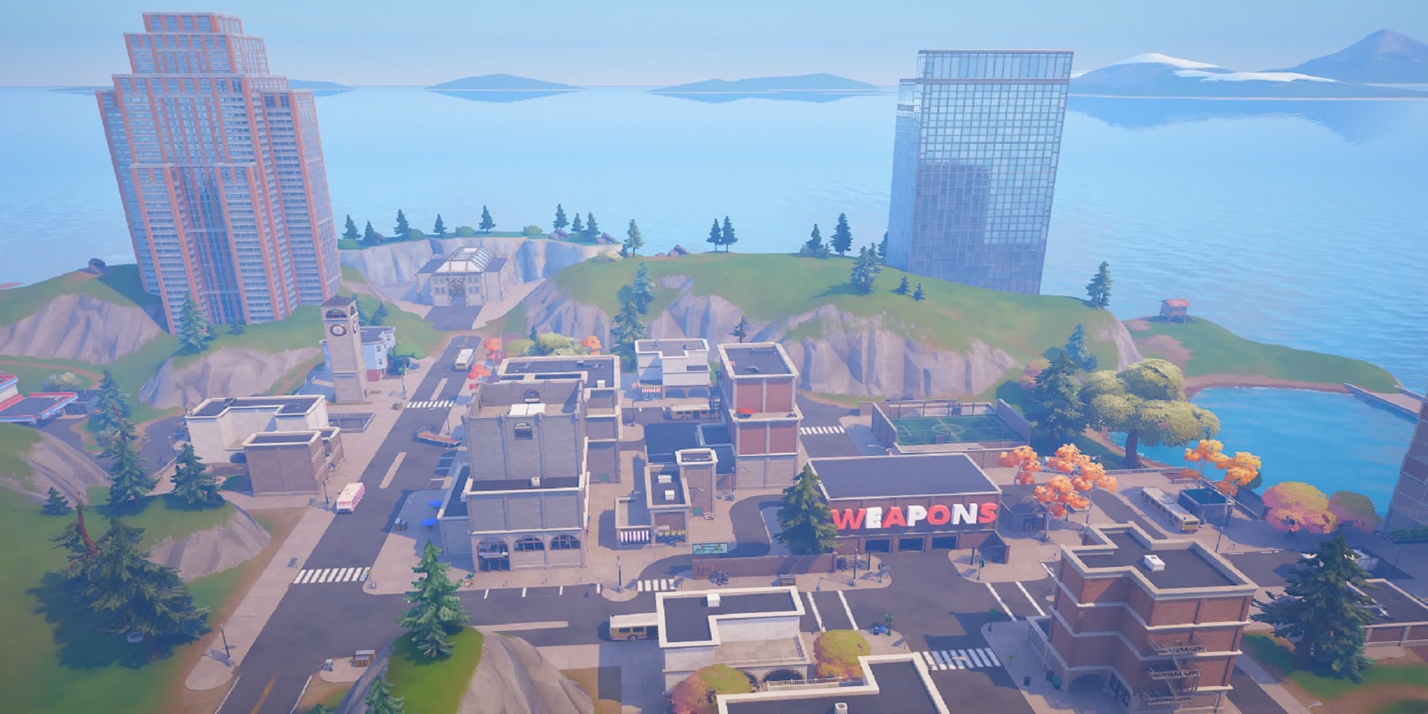 TILTED TOWERS 🏢 NO BUILD FFA ➕ BANK 🏦