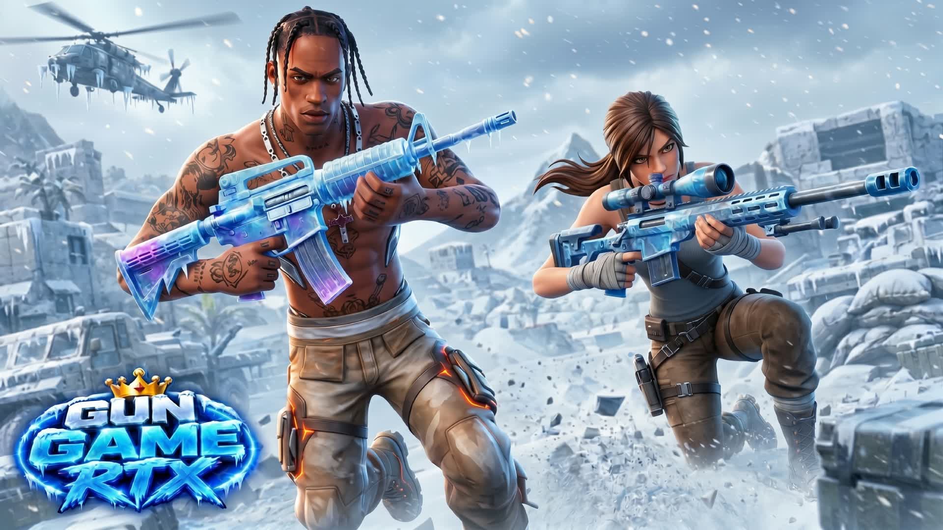 ♾️ SNOW GUN GAME🔫 RTX