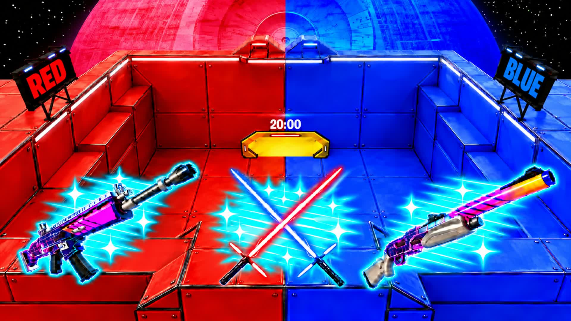 ROJO VS AZUL STAR WARS! 🔴🔵