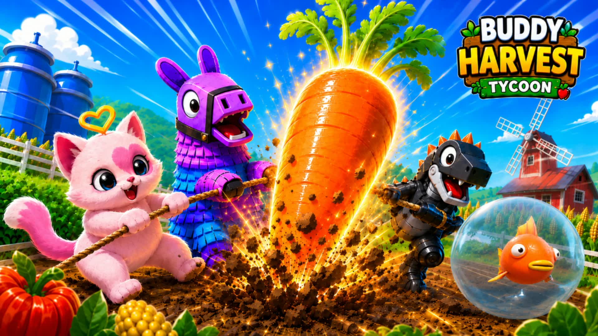 🐶BUDDY HARVEST TYCOON🐈