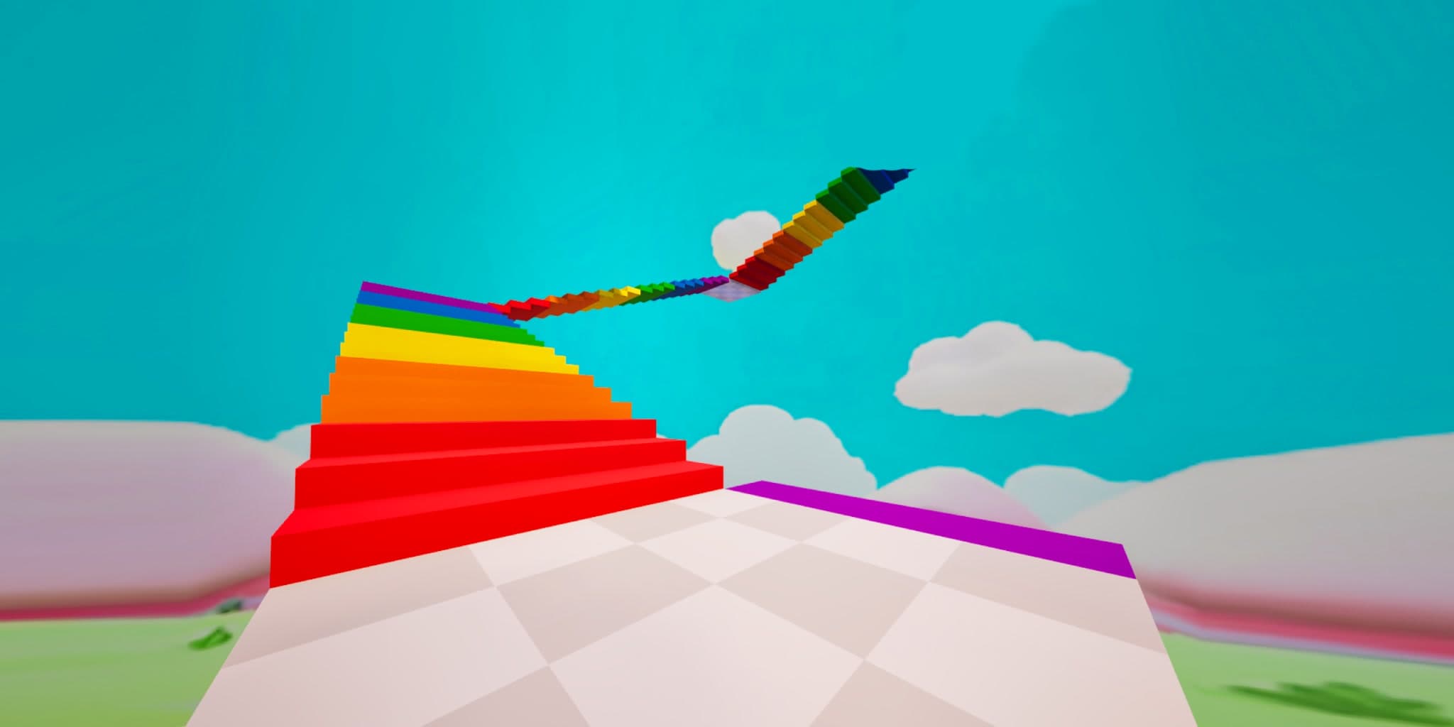COLOR SWITCH CLIMB STAIRS🌈PARKOUR