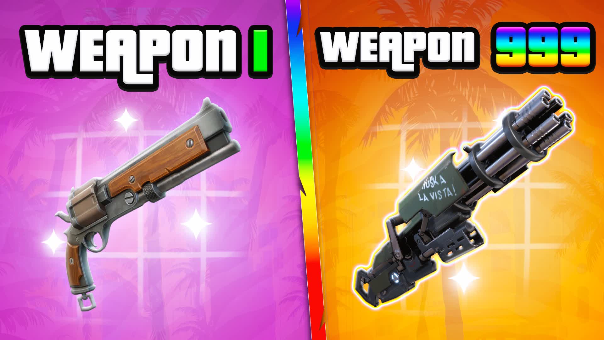 ✨ IMPOSSIBLE GUN GAME 🎯 ONE SHOT 🦸JUMP