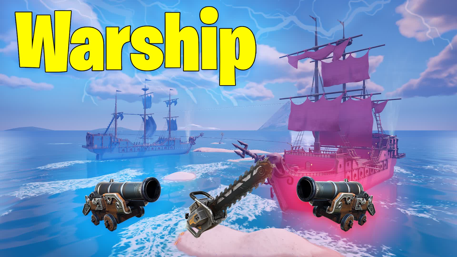 The Warship - CANNONS RBN🔴🔵