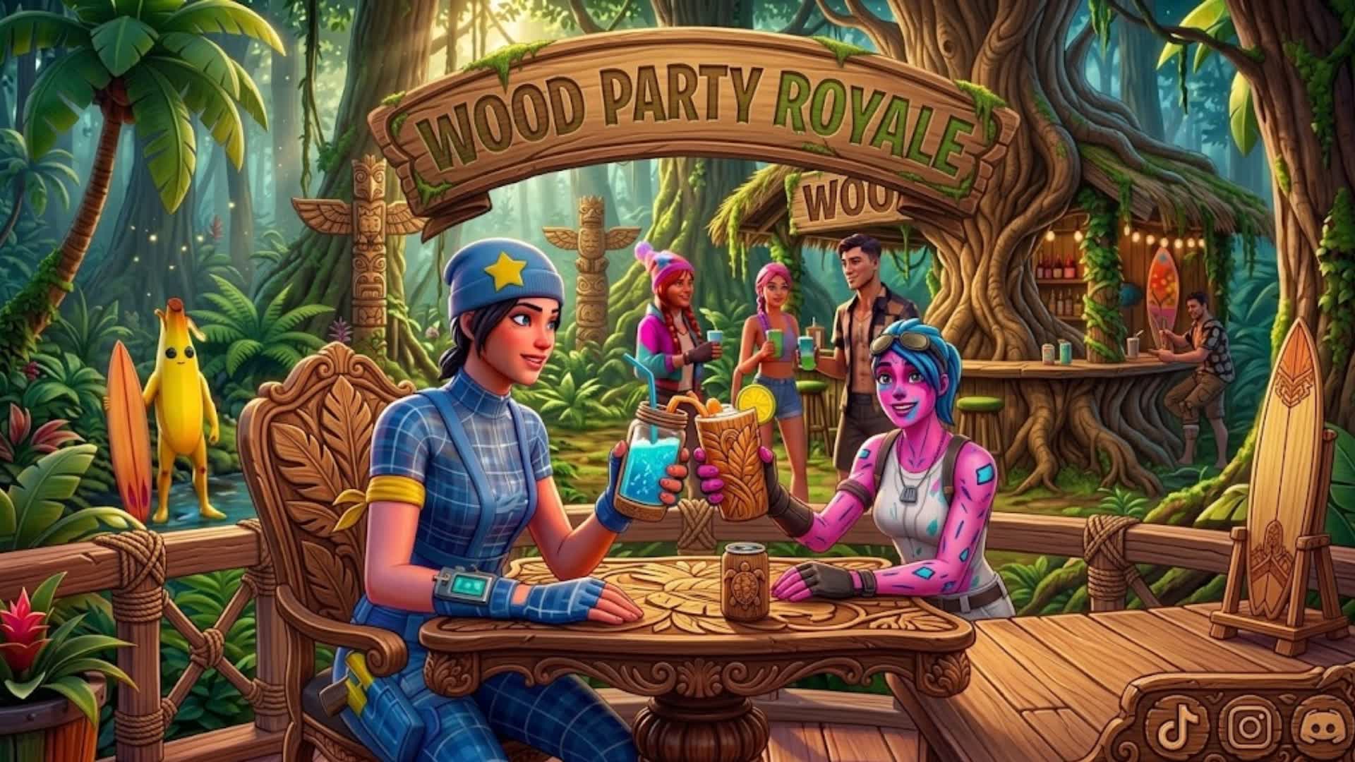 WOOD PARTY ROYALE 🌲🪓