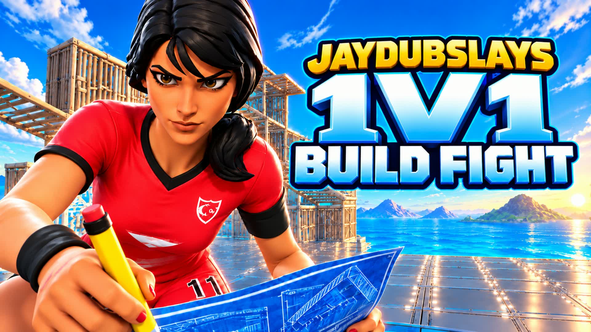1V1 BUILD FIGHT [JAYDUBSLAYS]
