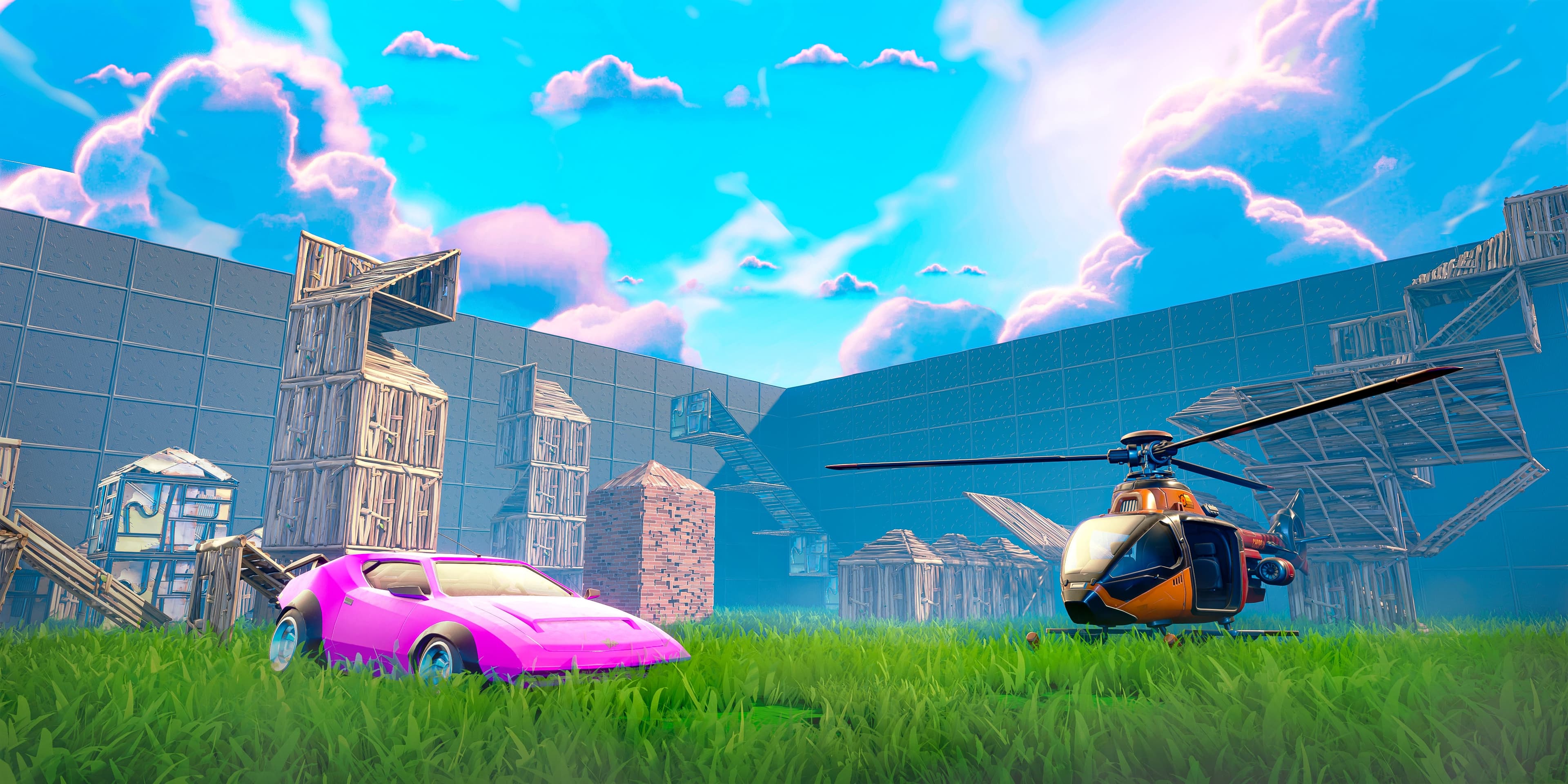 EXTREME 1V1 FFA - ALL GUNS & RIDES