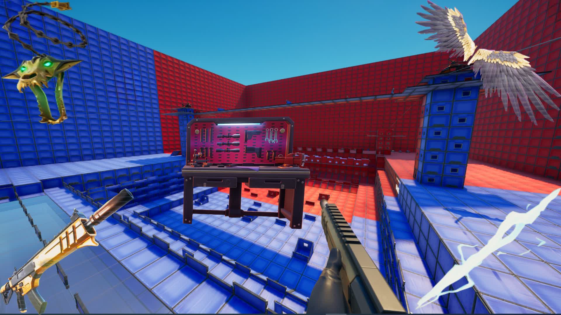 VERMELHO VS AZUL PRIMEIRA PESSOA