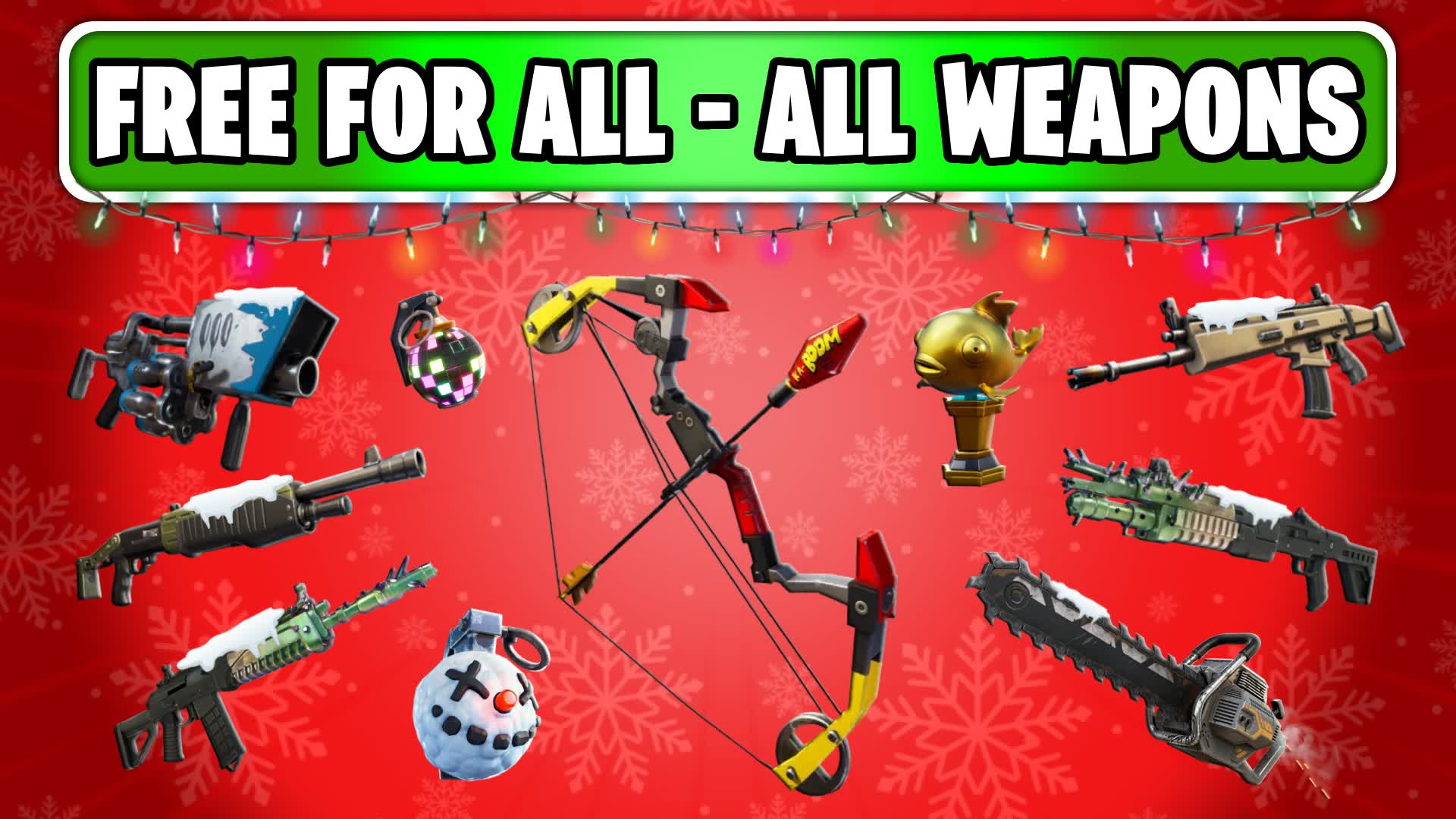 ALL WEAPONS - CHRISTMAS FREE FOR ALL 🎄
