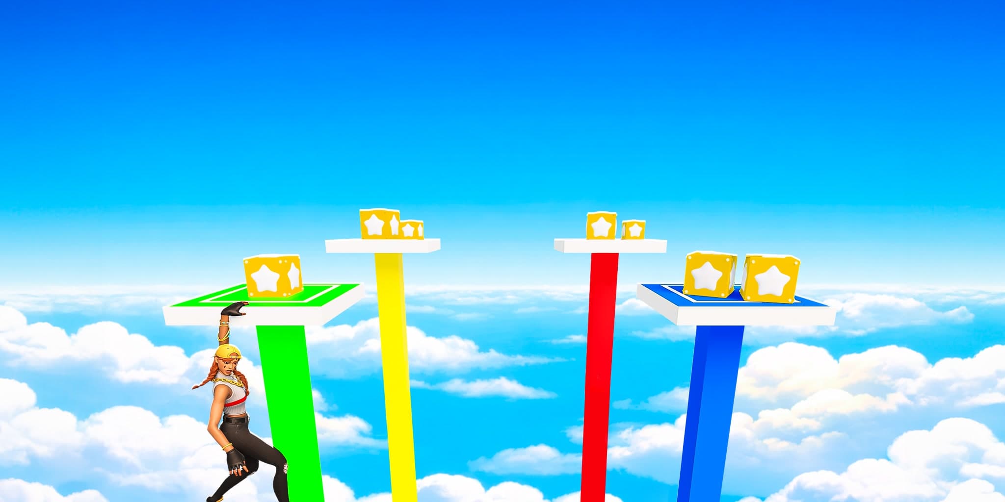 Sprites Lucky Block Pillars ⭐