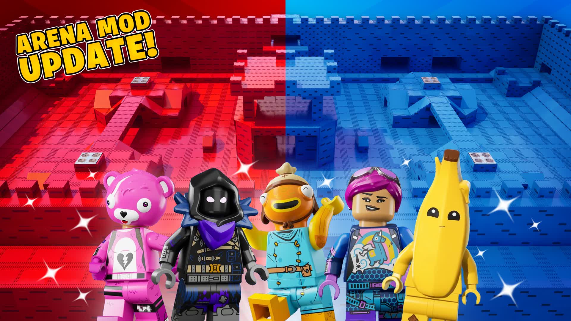🧱MEGA RED VS BLUE 🔴🔵