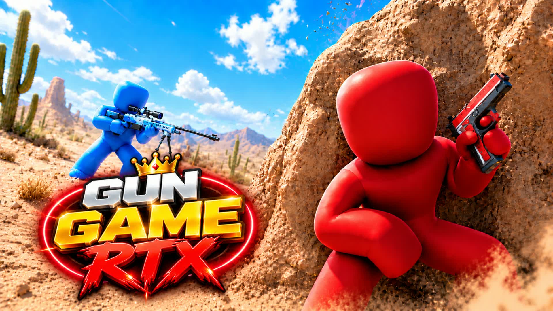 🔫DESERT GUN GAME ♾️ RTX