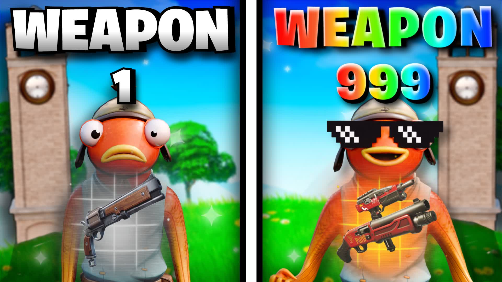 😂🔫SUPER MEME ONE SHOT🔫 GUN GAME🎯
