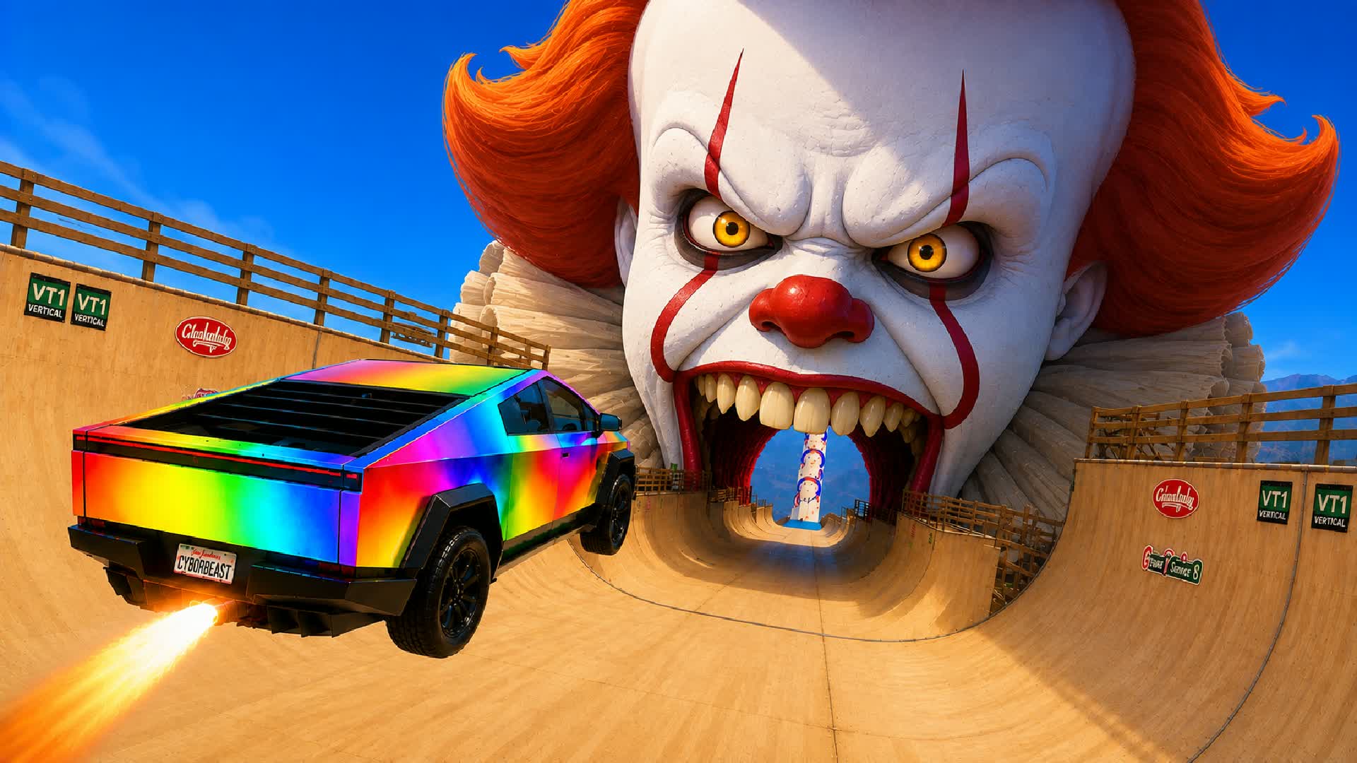 CAR GAME 🕹️ RAMP CHAOS DRIVE
