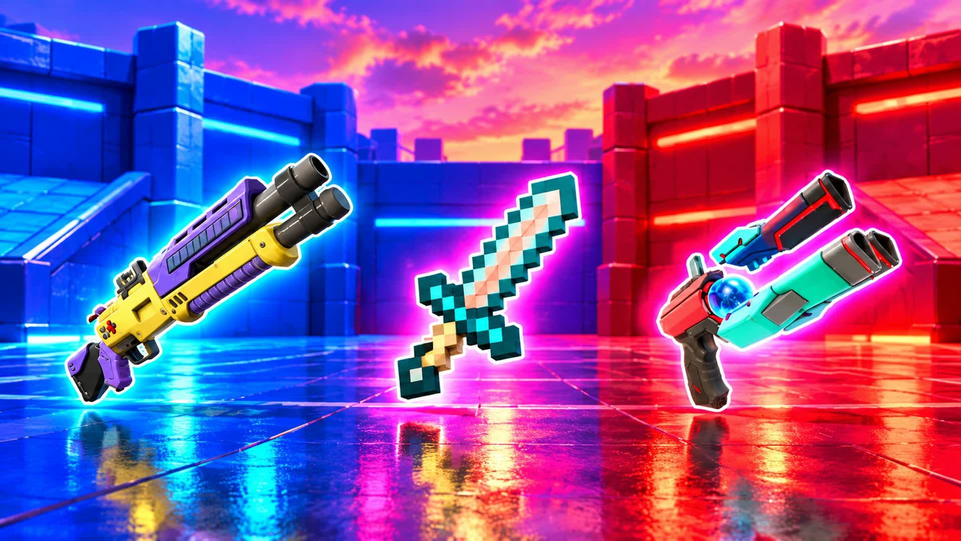 Radiant Toxic Legends Red vs Blue 🔥