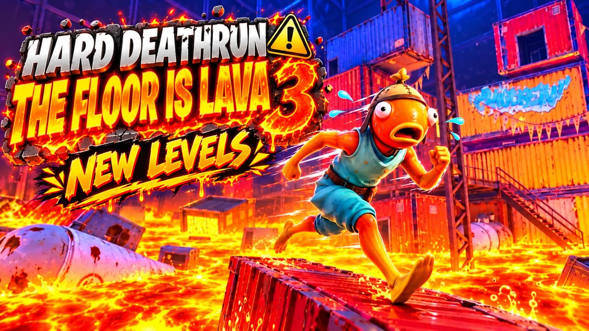 Hard deathrun the floor is lava 3