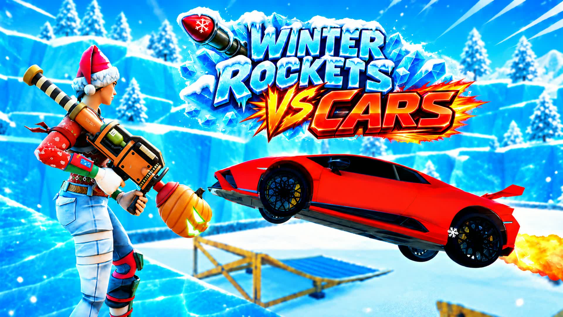 Winter Rockets VS Cars