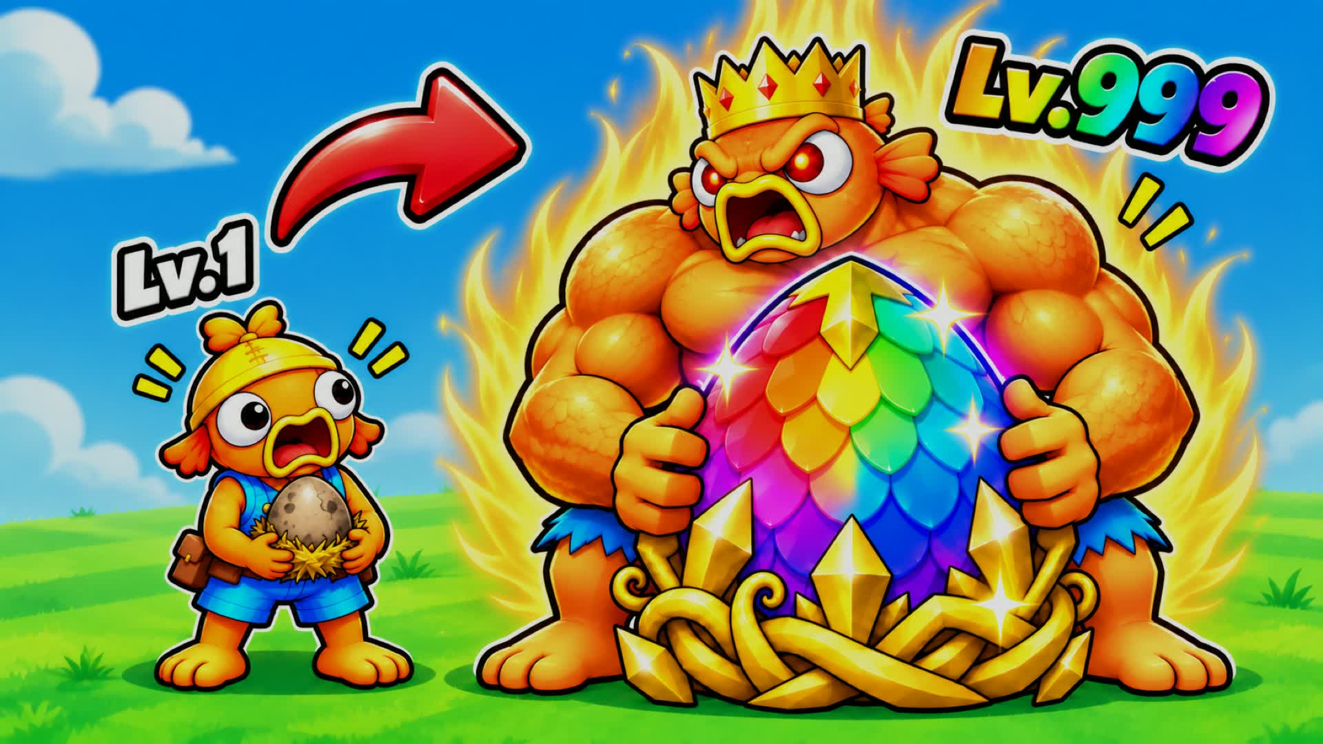 FIGHT FOR EGGS
