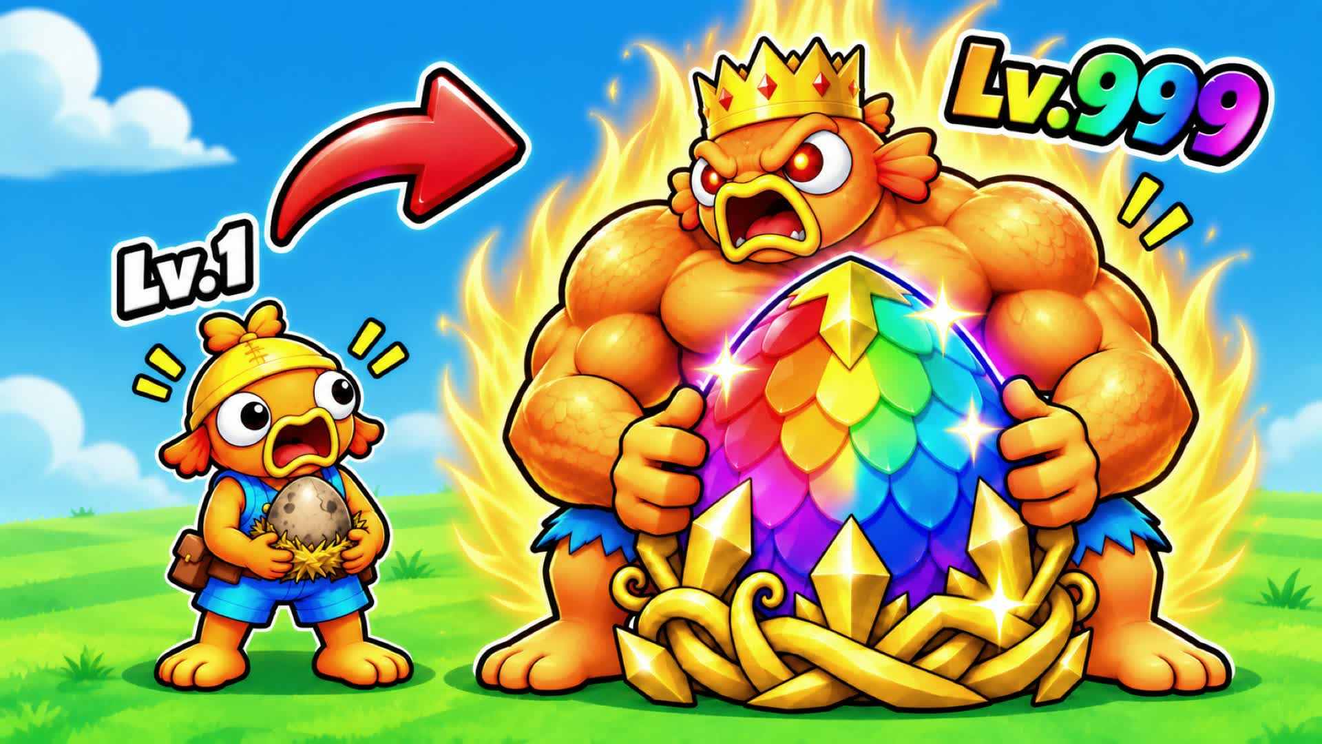 FIGHT FOR EGGS
