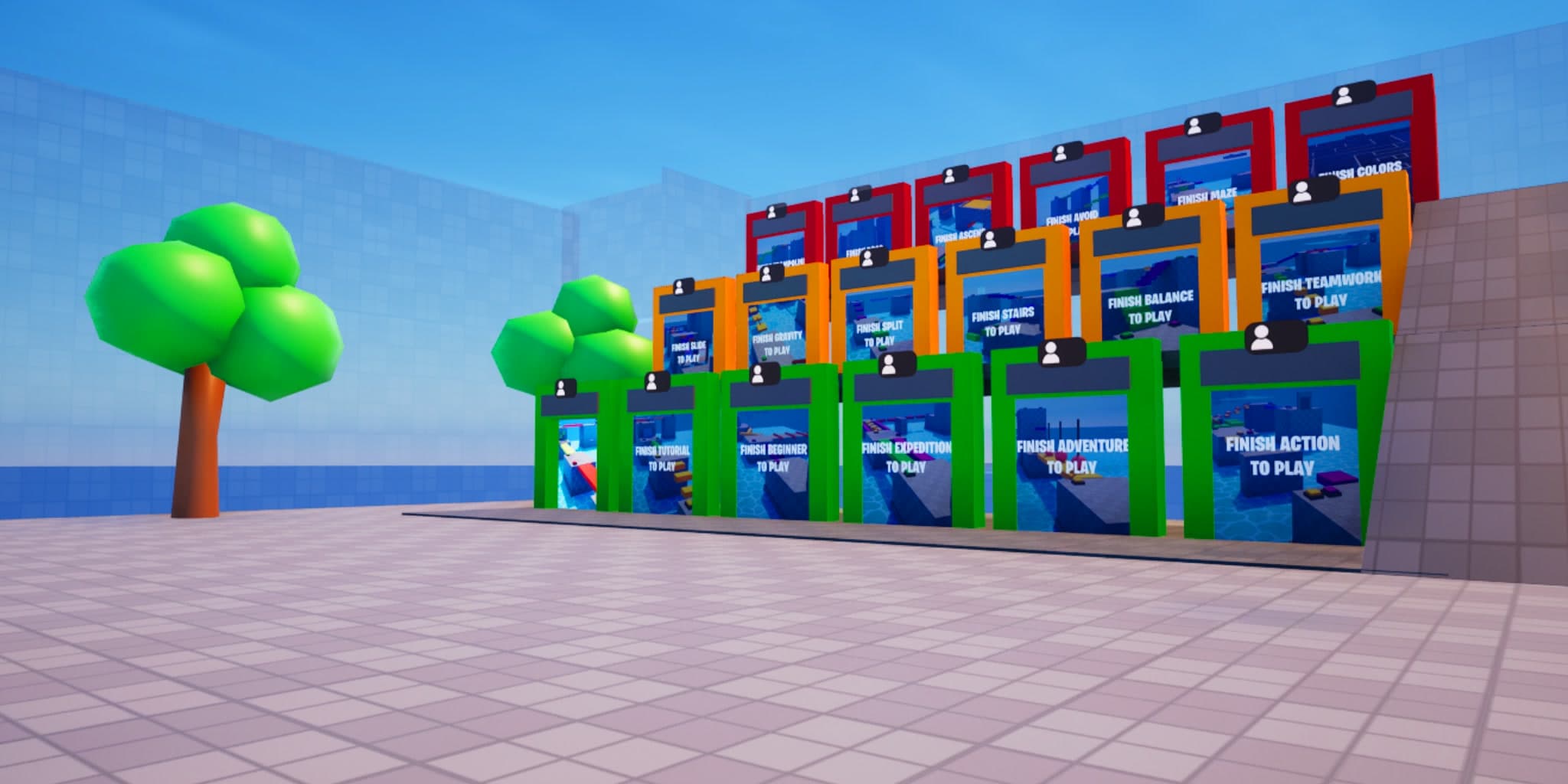 Teamwork Obby Parkour ⭐