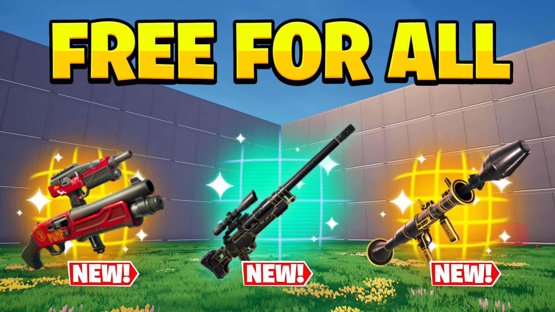 1V1 FFA 🌟 ALL GUNS 🔫 8176 3268 8811