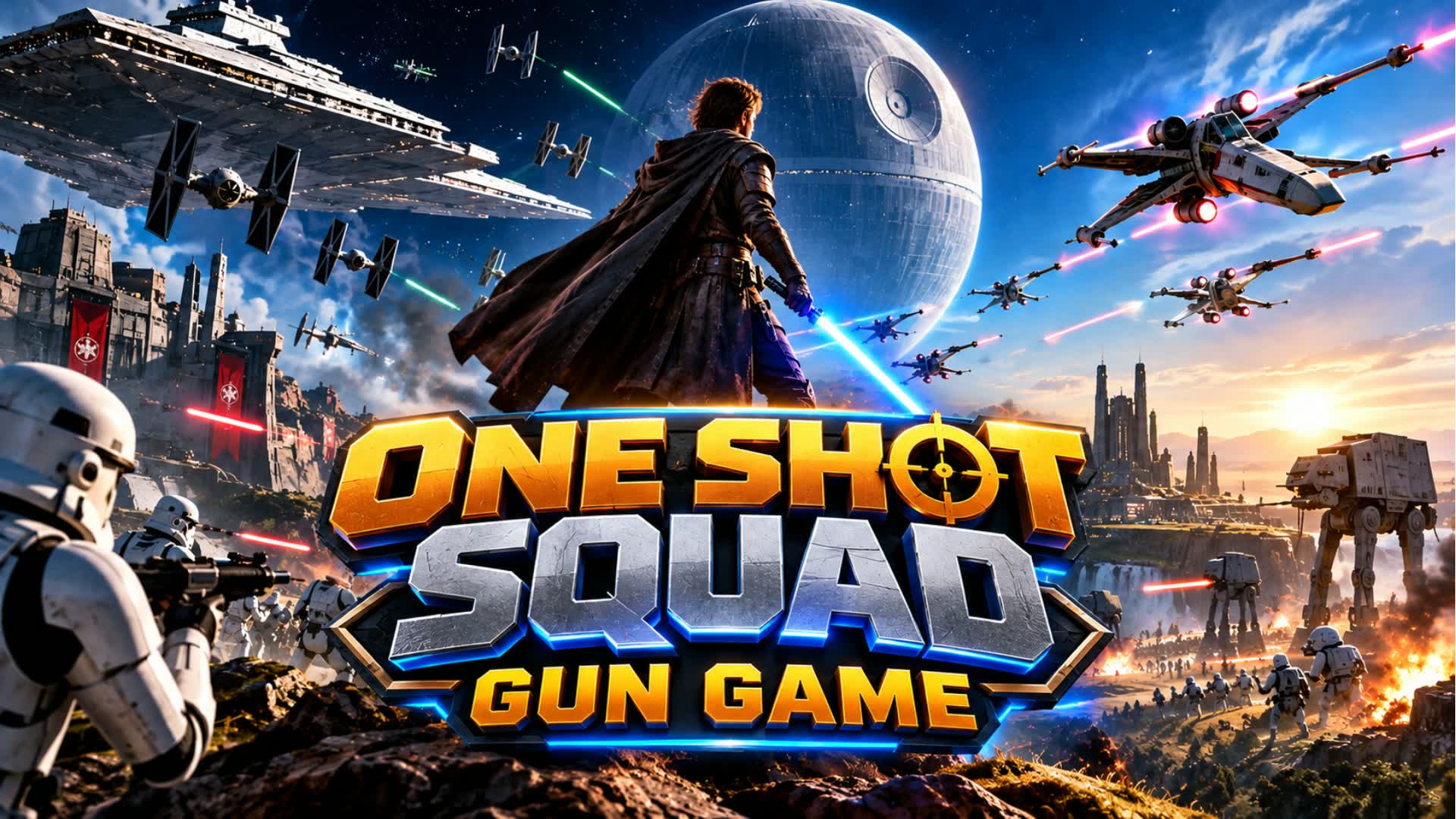 Star Wars : One Shot Squad Gun Game