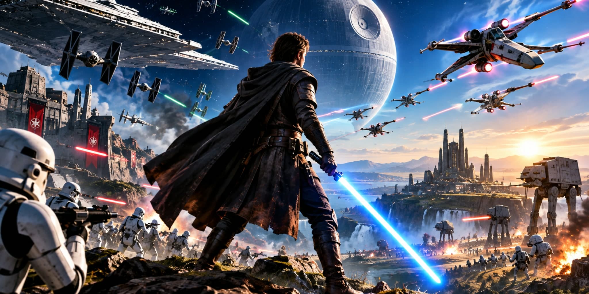 Star Wars : One Shot Squad Gun Game
