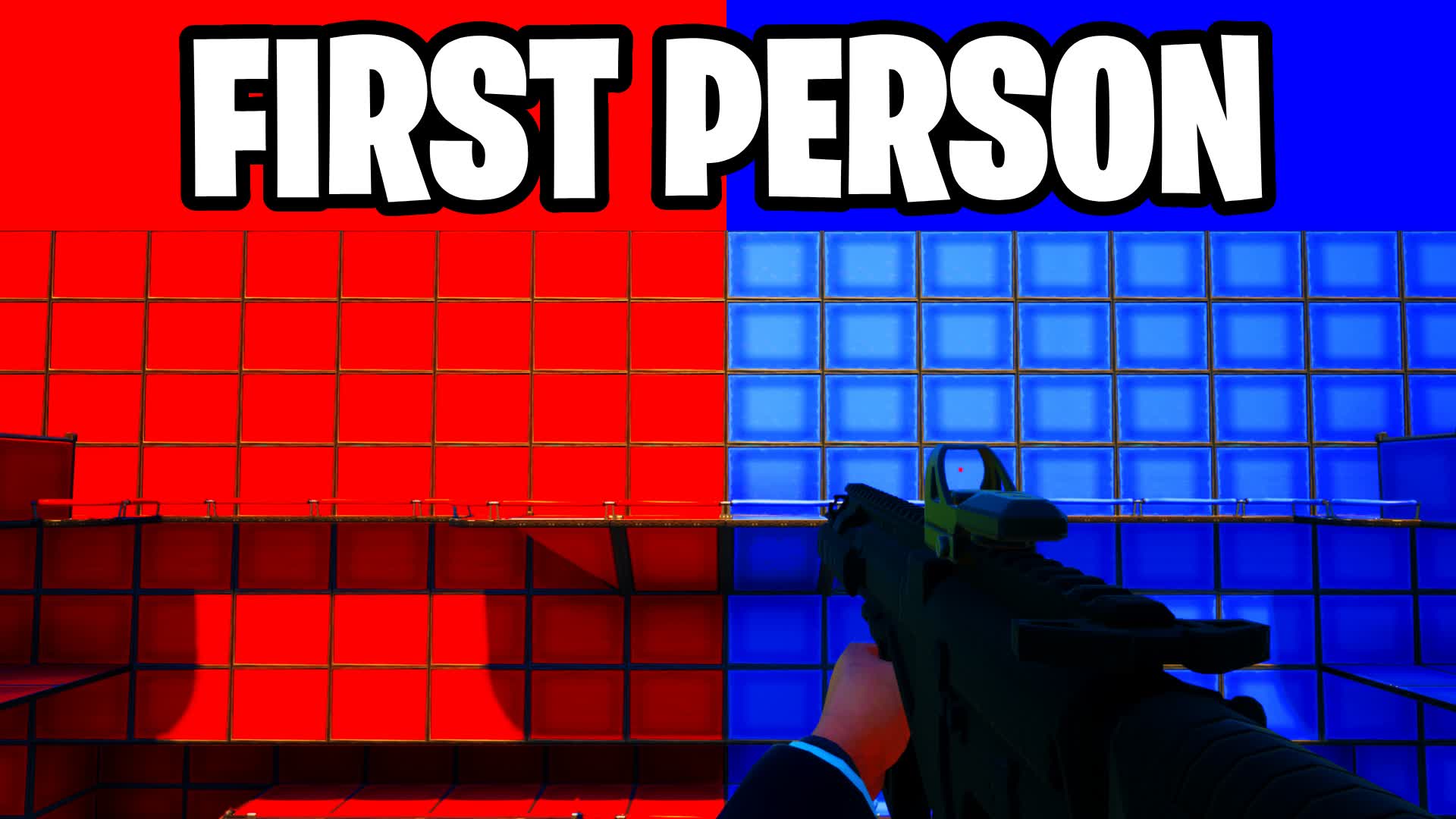 FIRST PERSON RED VS BLUE 🔴🔵