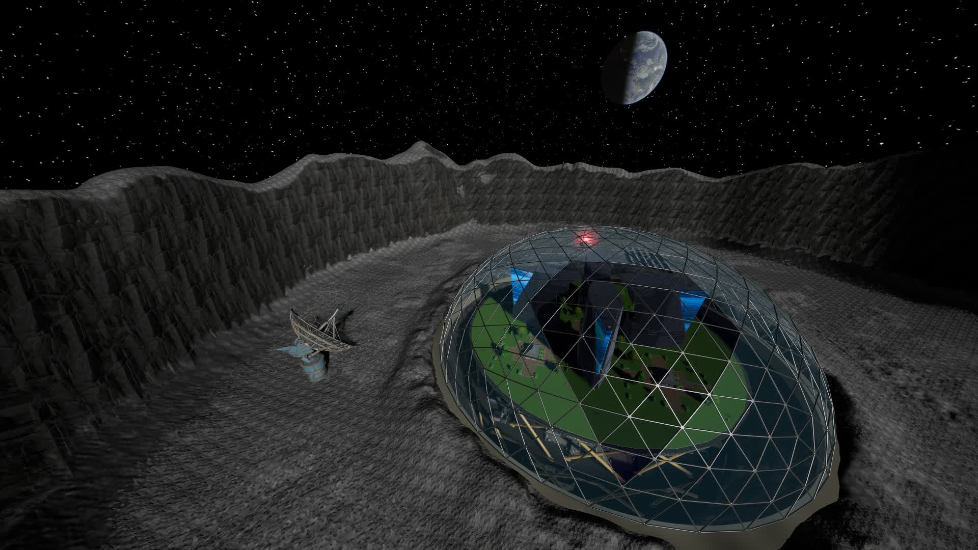 Sapphire City, Luna