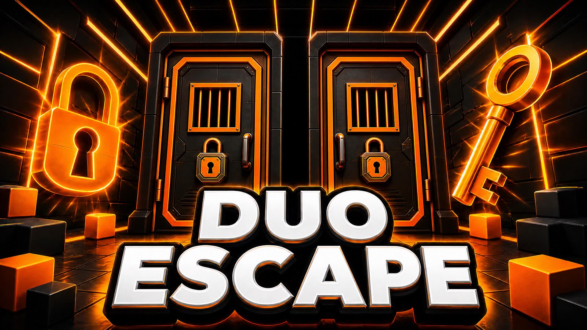 🟠 DUO ESCAPE: ORANGE & BLACK ⚫