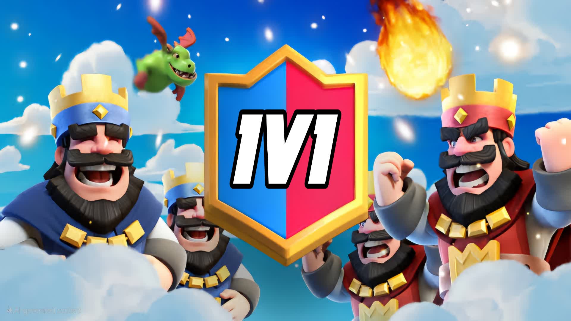 1V1 Clash Royale 👑