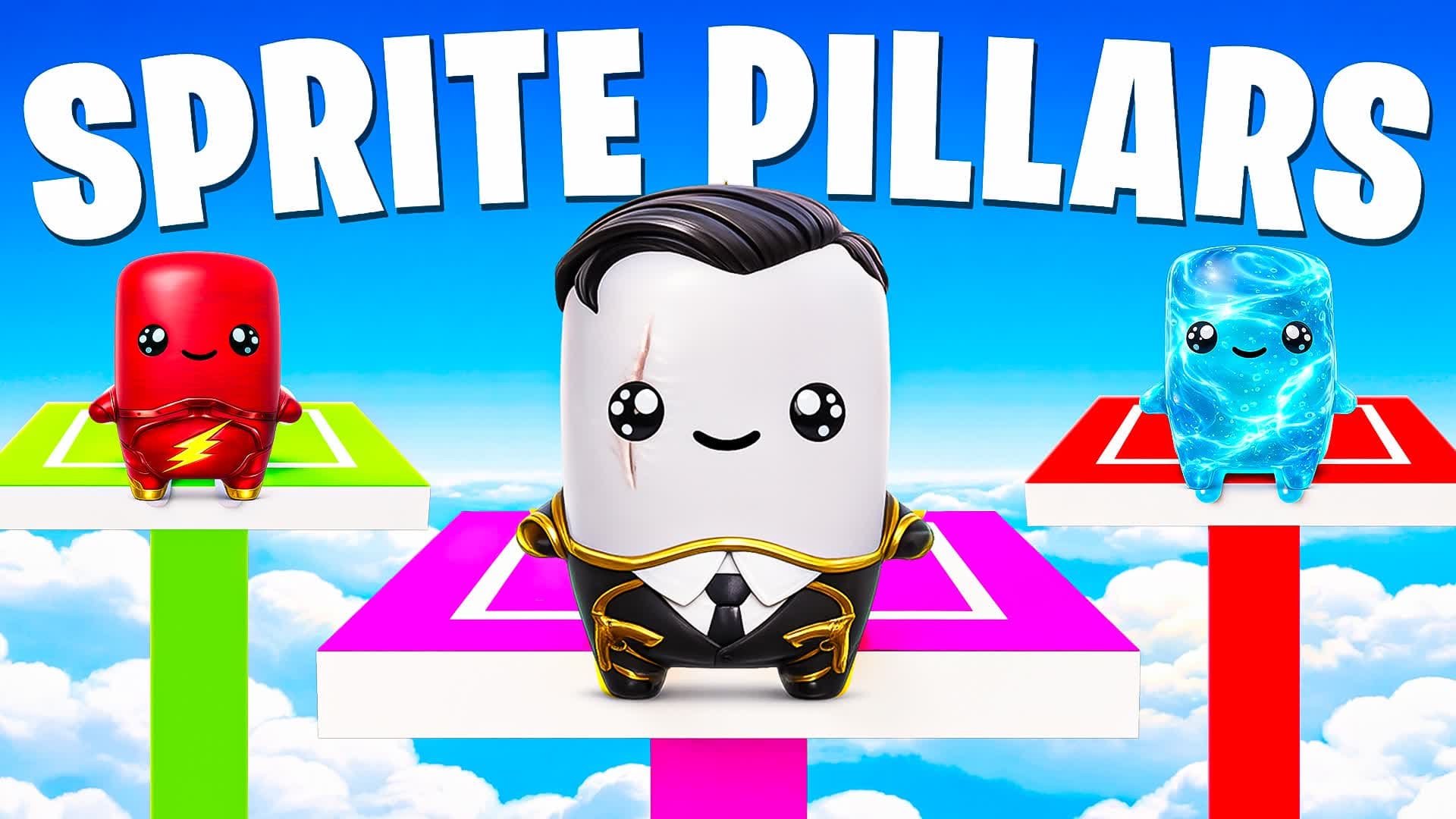 Sprites Lucky Block Pillars ⭐